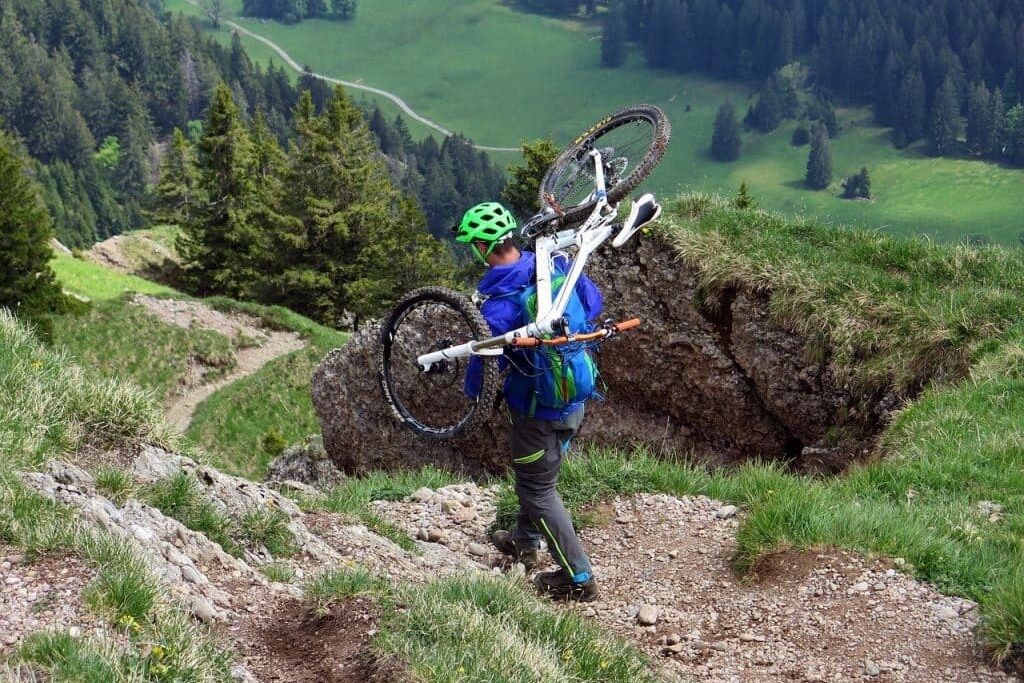 fahrrad alpenüberquerung